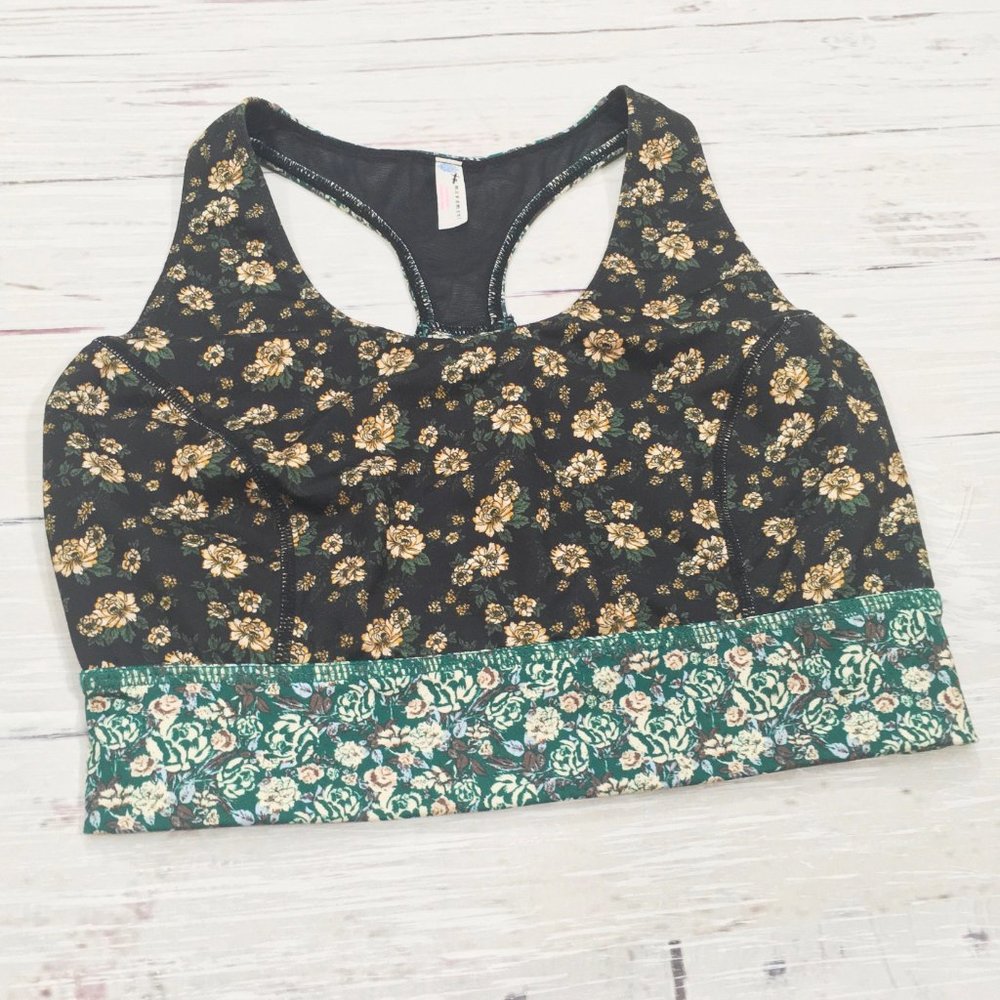 Free People Movement Printed Synergy Sport Crop Top - Picture 6 of 12